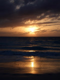 Sunset from Grace Bay Beach 08