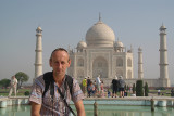 The Taj Mahal with Chris