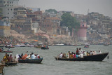 Boats on the Ganges 02