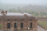 Camel Stables in the Rain Orchha