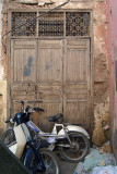 Bikes by a Door