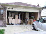 Garage with cabs