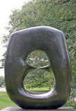 Oval with Points - Henry Moore Sculpture