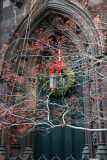 Presbyterian Church - Hawthorne Tree Berries & Christmas Wreath