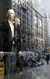 Mens Fashions with Fifth Avenue Street Reflection