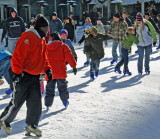 Bryant Park Ice Skaters