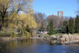 Wollman Ice Skating Rink View from the Duck Pond