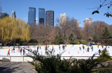 Wollman Ice Skating Rink View from the Duck Pond