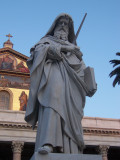 Paul outside St. Pauls Basilica - Rome