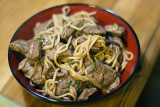 Beef & Noodles in Oyster Sauce