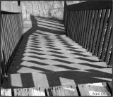 Some Patterns of Shadow on Wooden Steps