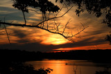SUNSET AT LAKE HAWKINS