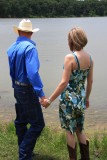AT THE POND
