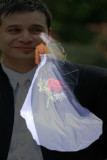 WATCHING HIS BRIDE WALK TO HIM