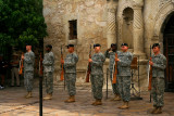 PRESENT ARMY IN FRONT OF PAST HISTORY