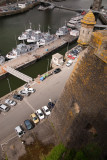 Vue de Brest à partir de la forteresse