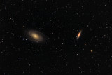 M81 (Bode's Galaxy) M82 1200 pixels