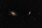 M81 (Bode's Galaxy) M82 2000 pixels