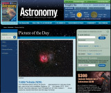 M20 The Trifid Nebula - Picture of the Day in Astronomy Magazines Web Site - November 16, 2009