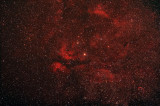 IC1318 Gamma Cygni Nebula - comprising the Butterfly Nebula, LDN 889 and B343 - 1250 pixels