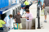 Wife and Friend Exiting Tour Boat