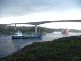 Normand Mermaid P 103 on search in Rongesund with submarine