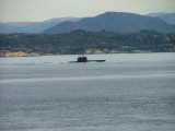 Norwegian Submarine in Hjeltefjorden-Norway