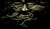 Gold Incan Face Mask