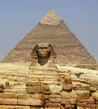 Sphinx & Pyramid