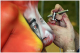 Artist at work
