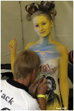 Artist at work