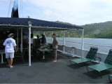 BBQ on the Wind Dancer deck at Bequia