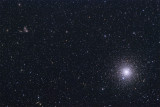 Galaxy Cluster and Globular in Pavo