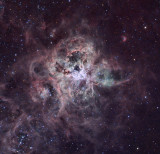 Tarantula Nebula HaRGB crop