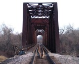Through the Richmond Railroad Bridge