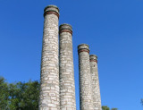 Columns -Ruins of Old Baylor University