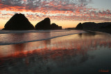 Cape Seastacks in Sun Coals