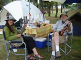 Shirley Tudor and Bob Palasek.