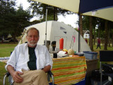Bob Palasek.in his camp