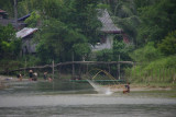 The Song river, Vang Vieng