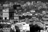 Arc de Triomphe in Black and White, Paris, France