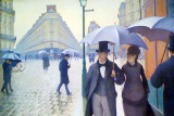 Gustave Caillebotte, French, 1848-1894, Paris Street; Rainy Day, 1877, Art Institute of Chicago