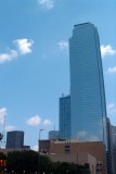 Bank of America tower from a distance, Dallas