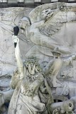East Side: Statuary group War,Indianapolis