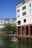 Kayak on the canal,Indianapolis