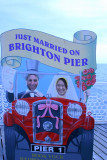Just Married On Brighton  Pier