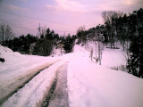 Snow road