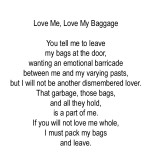 Love Me Love My Baggage