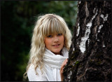Swedish singer Sanna, 13 years old from Rottne