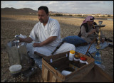 preparing coffe near Palmyra